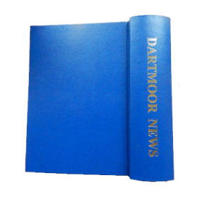 Dartmoor News Magazine Binder (Blue)